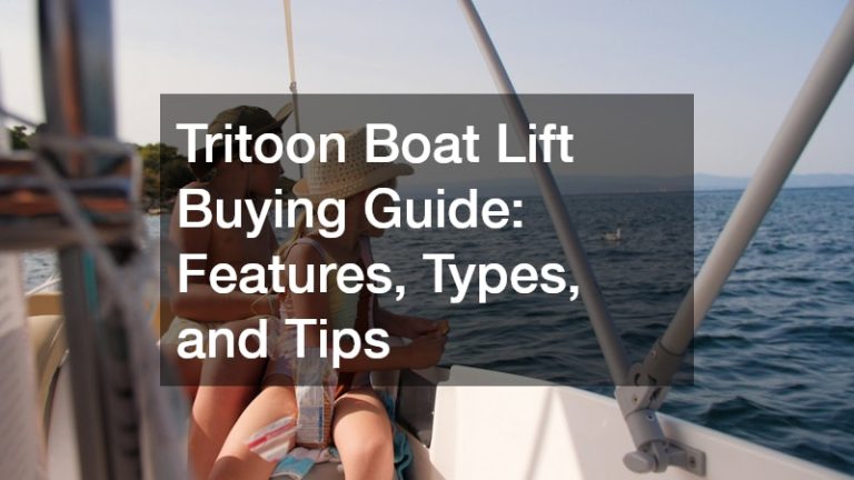 Tritoon Boat Lift Buying Guide: Features, Types, and Tips